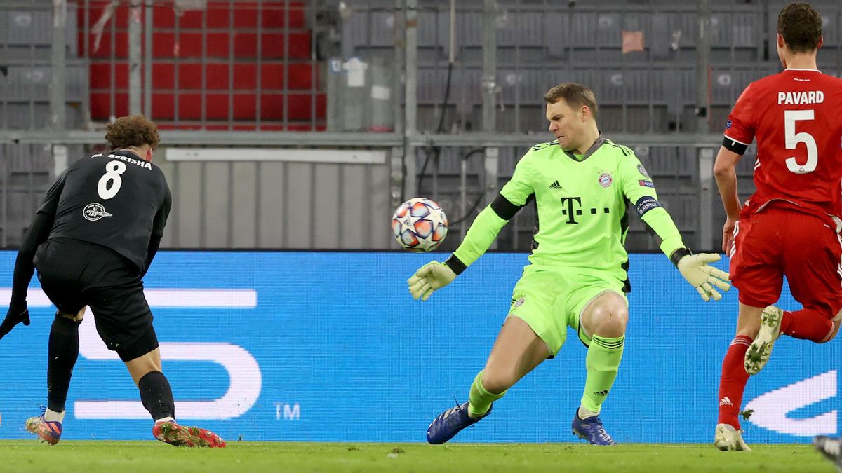 Fc Bayern Fc Salzburg Neuer Alter Ruckhalt The Wall Halt Munchner Im Spiel Eurosport