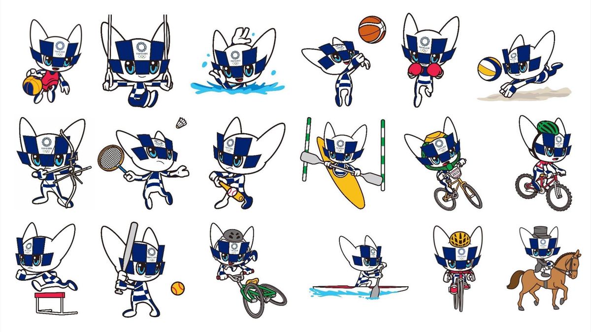 Miraitowa, la mascota de los Juegos Olímpicos de Tokio 2020 en los diferentes deportes