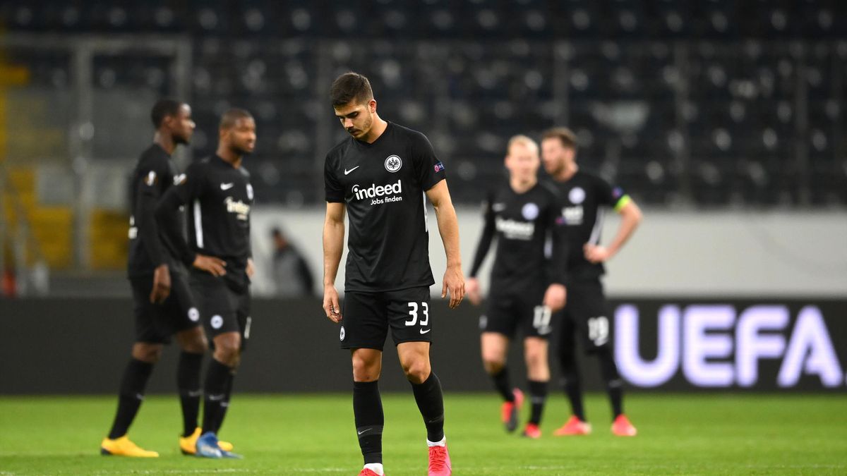 Eintracht Frankfurt nach der 0:3-Niederlage gegen den FC Basel