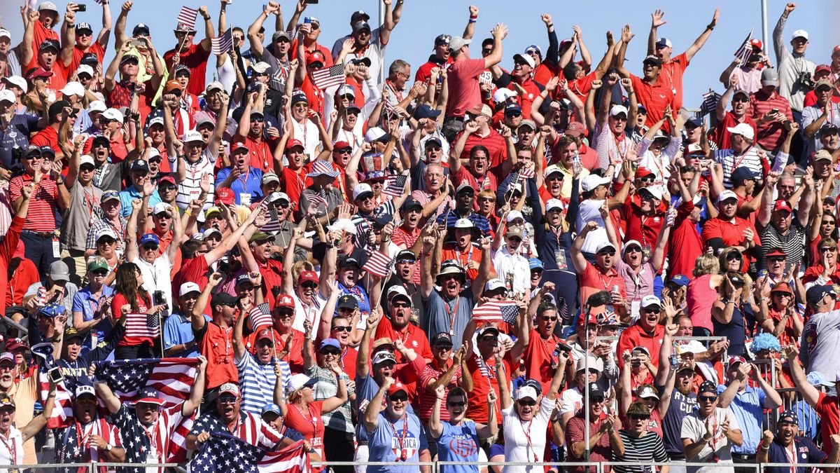 Die US-amerikanischen Fans verhielten sich beim Ryder Cup 2016 nicht immer fair