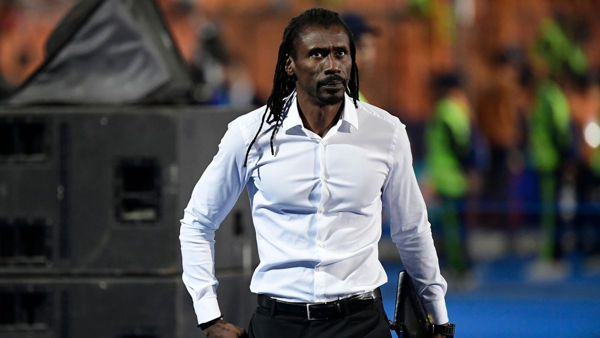Senegal's coach Aliou Cisse