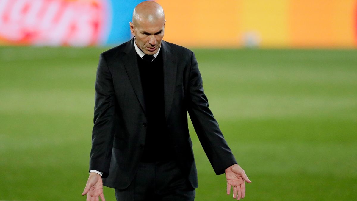 Zinédine Zidane, l'entraîneur du Real Madrid.