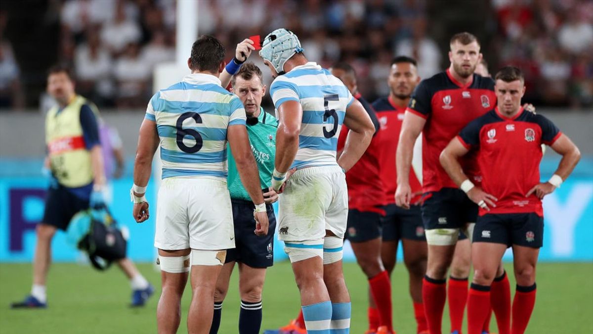 Copa del Mundo de Rugby, Inglaterra-Argentina: La roja a Lavanini entierra los Pumas (39-10) Eurosport