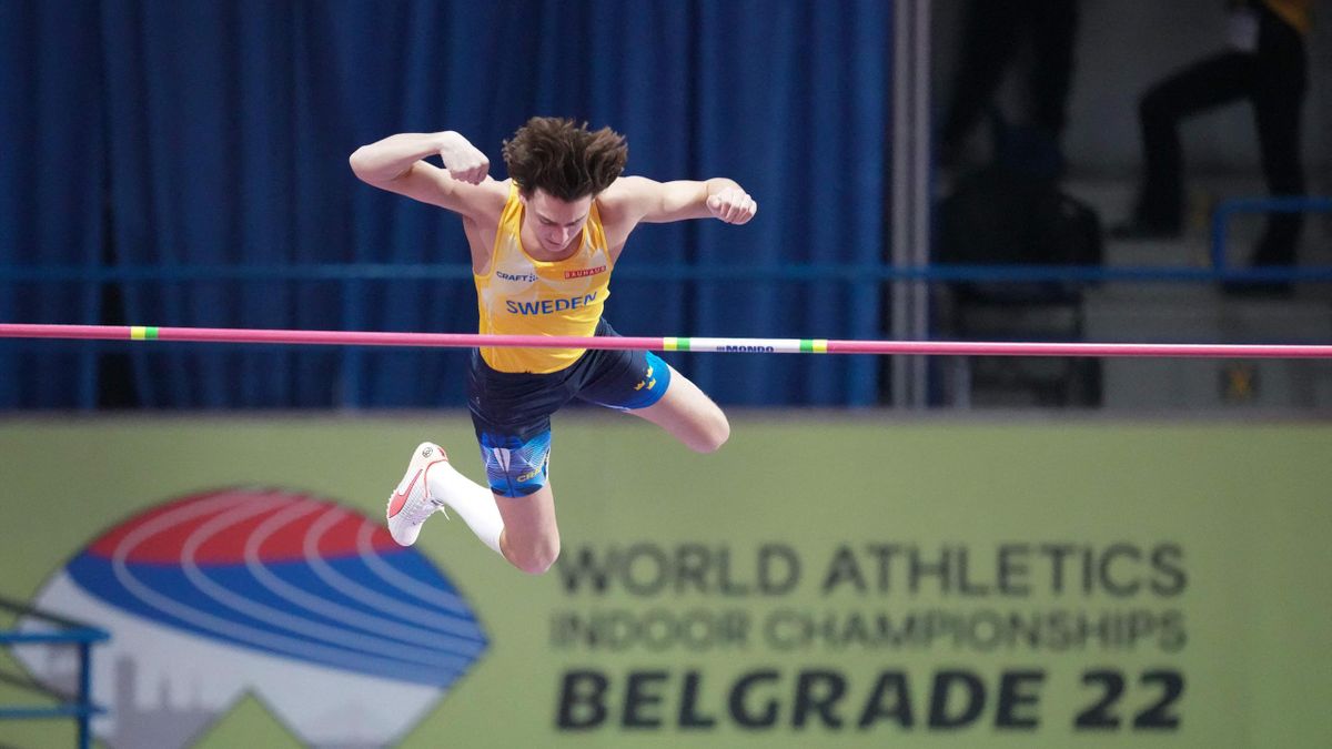 Armand Duplantis bate el récord mundial de pértiga en Belgrado
