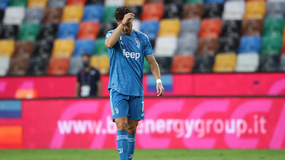 Cristiano Ronaldo sull'1-1 di Nestorovski in Udinese-Juventus
