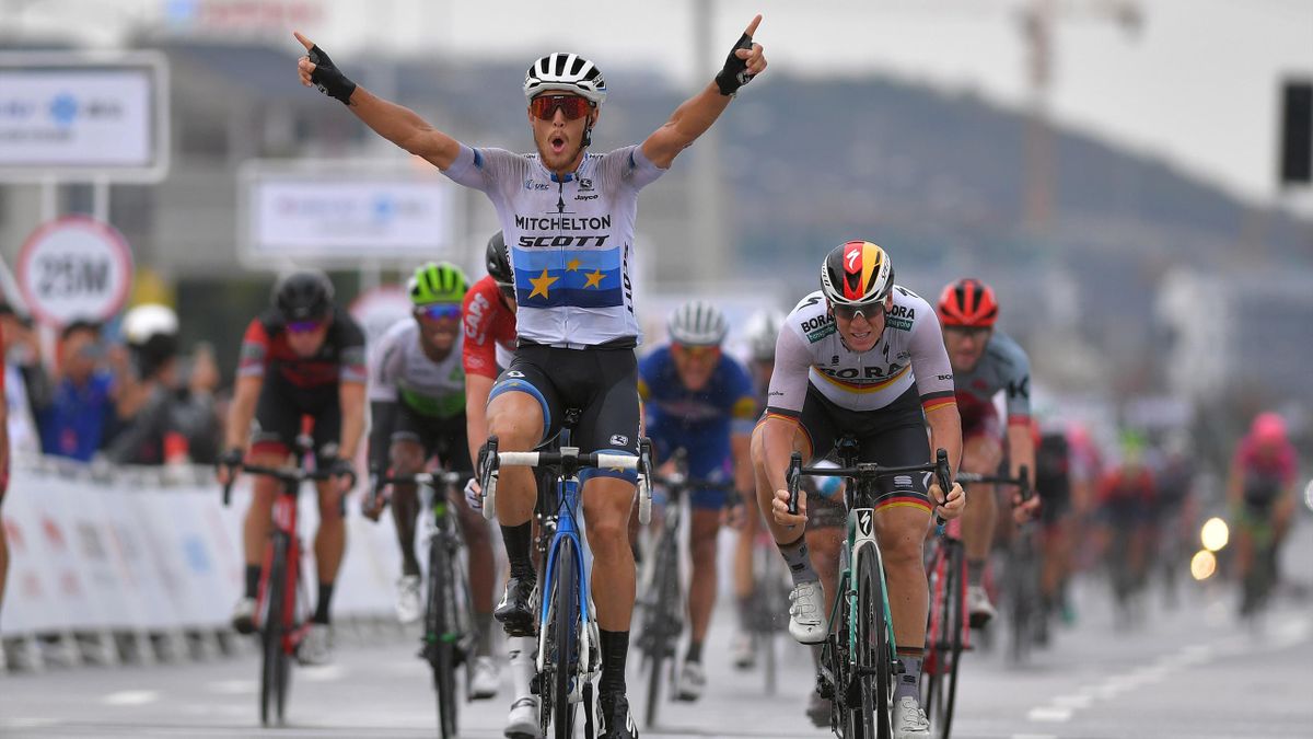 Matteo Trentin (Mitchelton-Scott), vainqueur de la 5e étape - Tour du Guangxi 2018