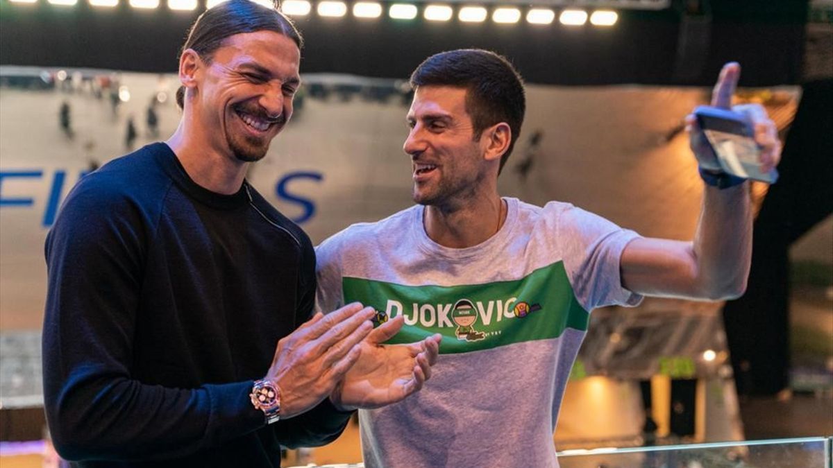 Zlatan Ibrahimovic & Novak Djokovic