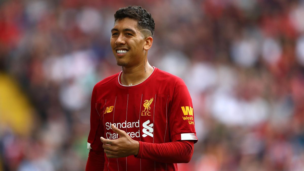 Roberto Firmino of Liverpool during the Premier League match between Liverpool FC and Newcastle United