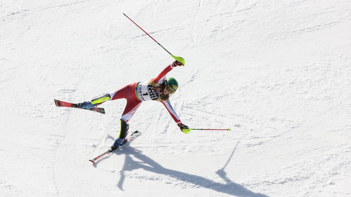 Katharina Liensberger ist neue Slalom-Weltmeisterin