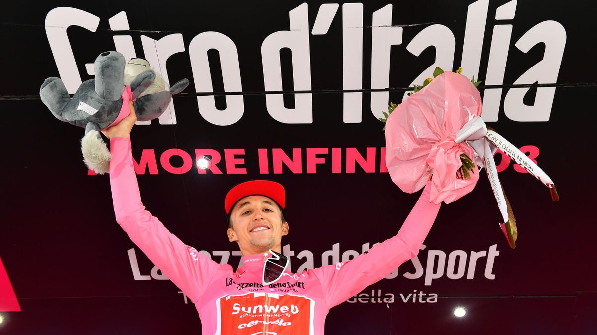 Jai Hindley (Sunweb) beim Giro d'Italia 2020