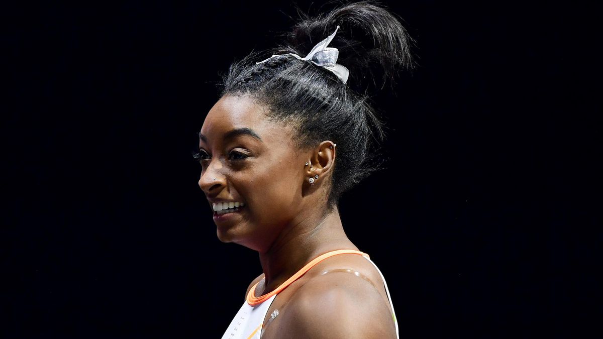Simone Biles pulled off a never before seen before move in competition at the weekend