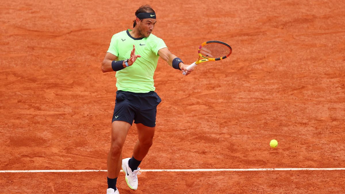Rafa Nadal en su compromiso de tercera ronda de Roland-Garros 2021 frente a Cameron Norrie