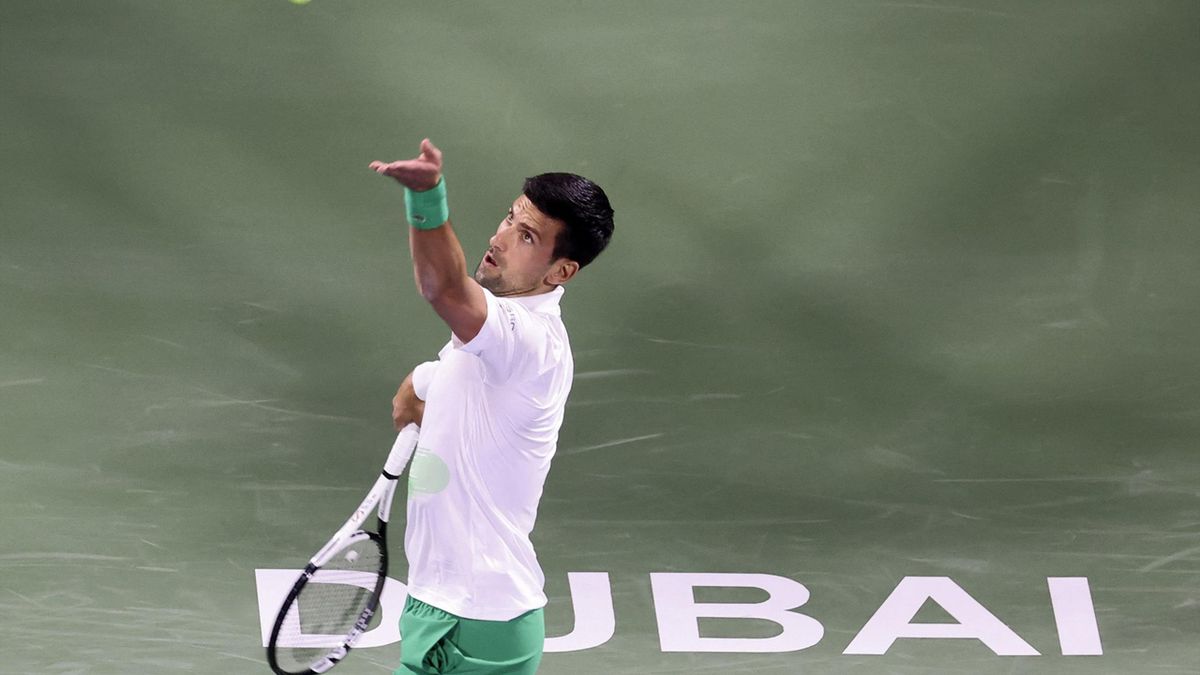 Novak Djokovic. Dubai