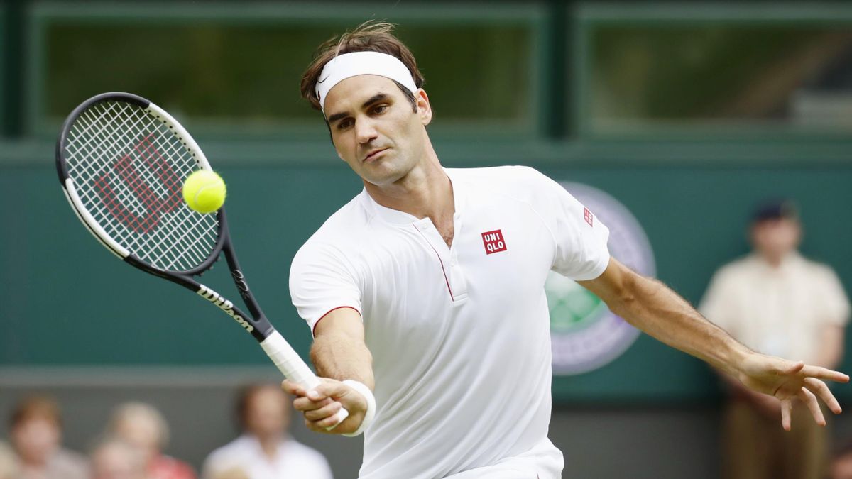 Roger Federer 2019 in Wimbledon