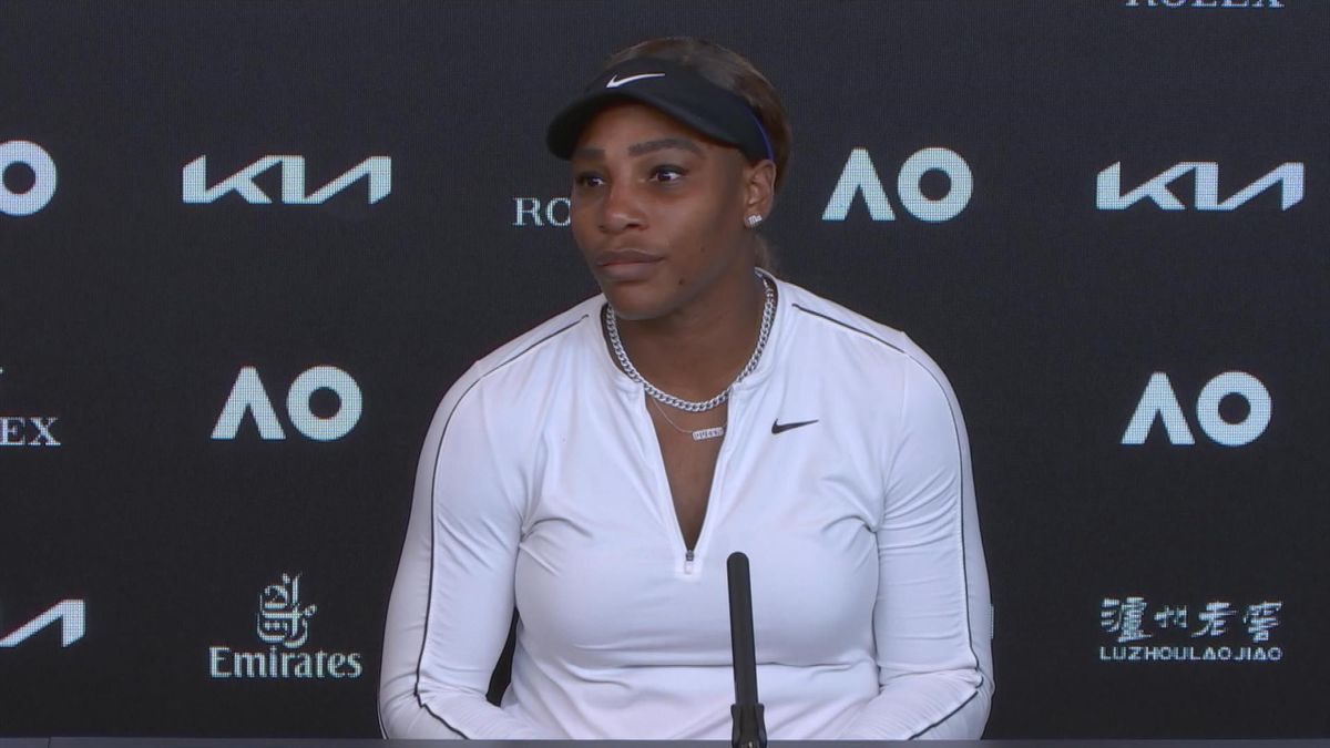 Australian Open I M Done Tearful Serena Williams Leaves Press Conference After Naomi Osaka Loss Eurosport