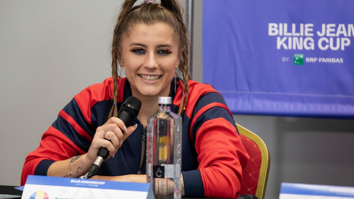 Andreea Prisăcariu. Credit foto: BJK Cup Team Romania
