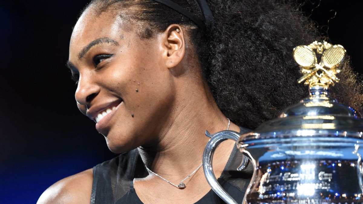 Het is nog maar de vraag of we Serena na een Grand Slam-finale ooit nog zo zien stralen