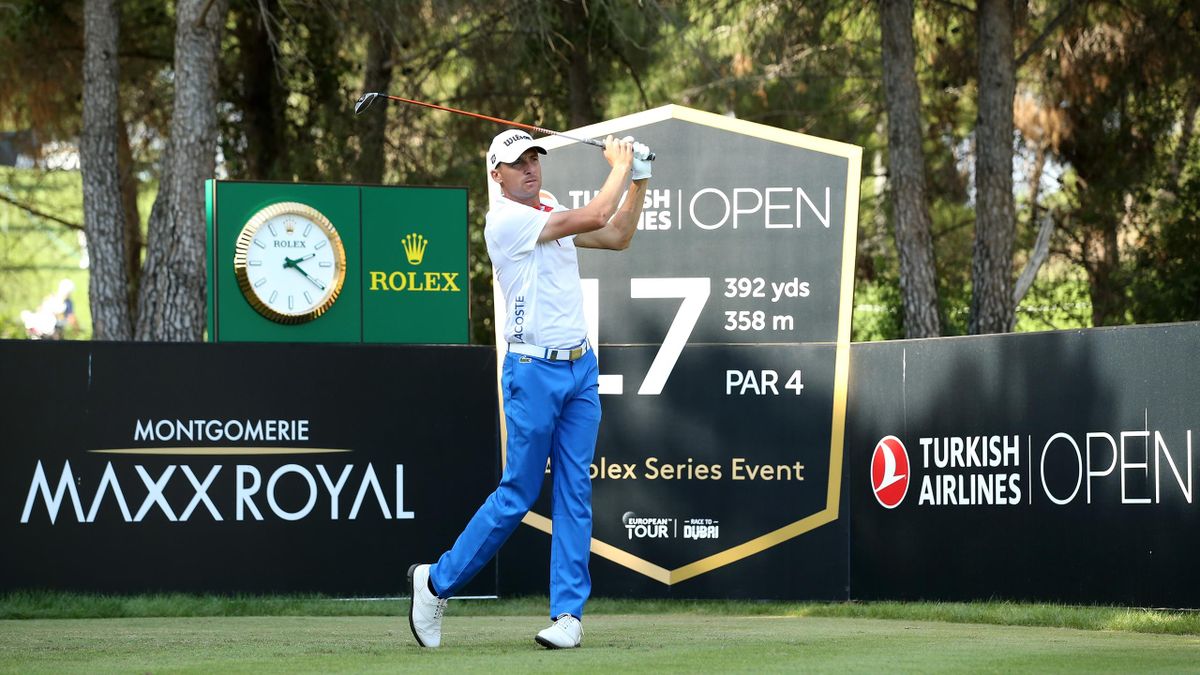 Le golfeur français Benjamin Hébert a terminé la journée de samedi à la 2e position de l'Open de Turquie