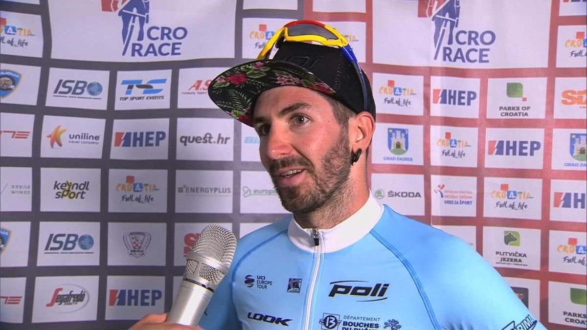 Tour of Croatia : Stage 2 - Interview winner Eduard Michael Grosu (in English)