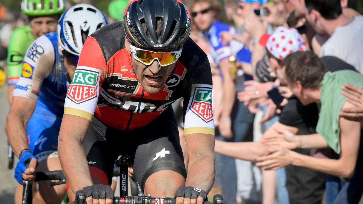 Greg Van Avermaet lors de Paris-Roubaix 2017