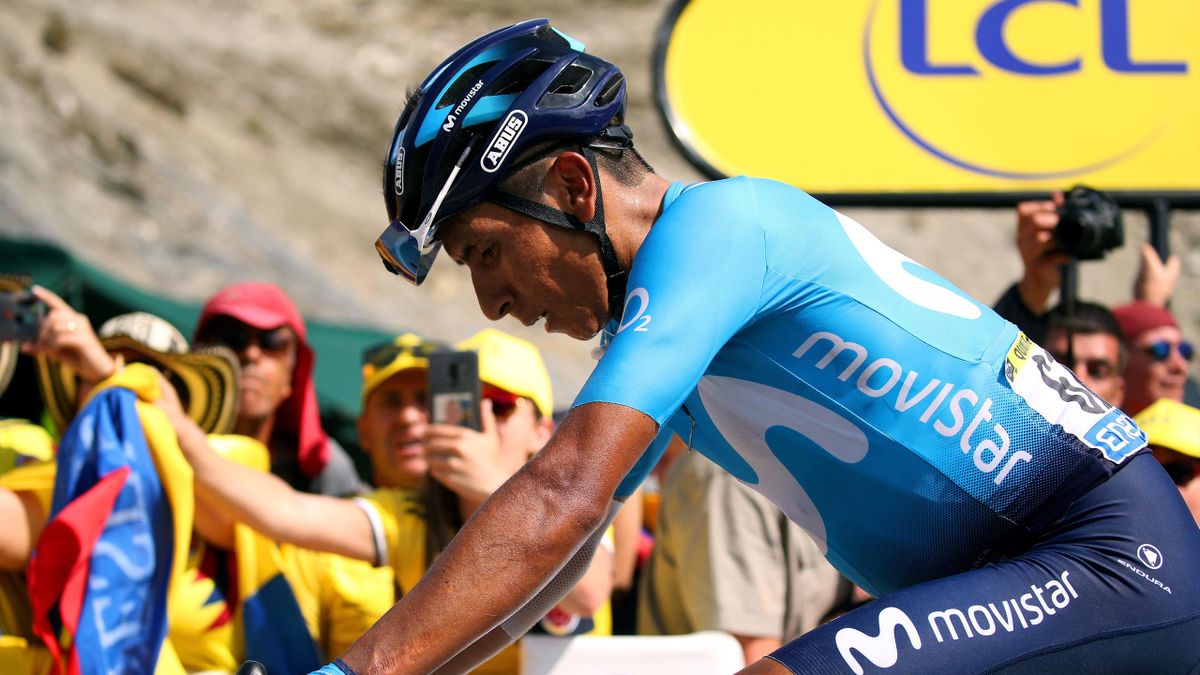 Tour Francia 2019, otro incidente para Quintana: "He tenido que poner pie tierra" - Eurosport
