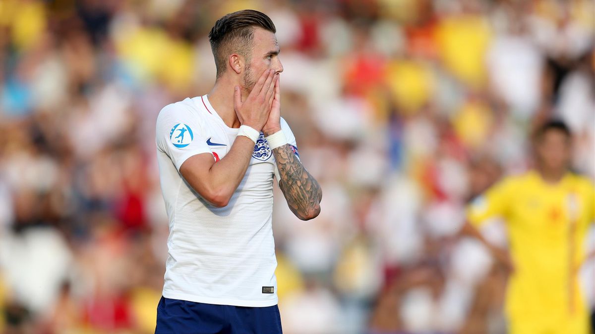ames Maddison of England U21 during the EURO U21 match between England v Romania at the Orogel Stadium-Dino Manuzzi on June 21, 2019 in Cesena Italy