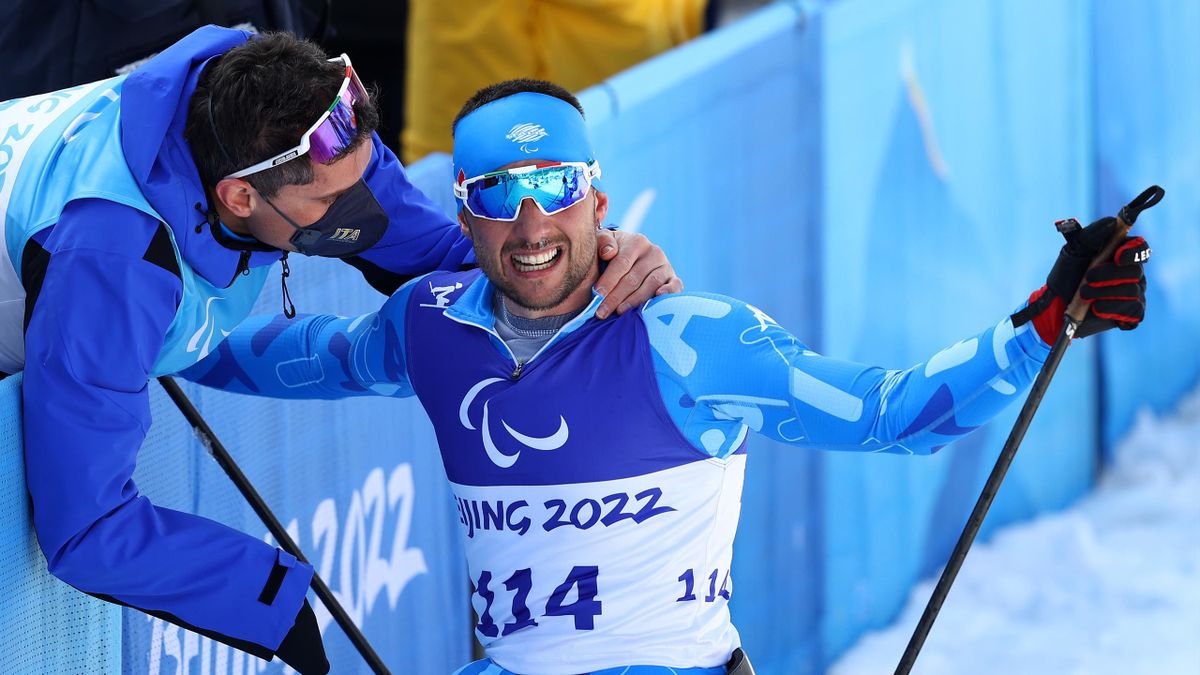 La gioia di Giuseppe Romele, bronzo alle Paralimpiadi, Getty Images