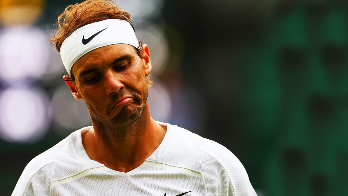 Rafael Nadal in Wimbledon