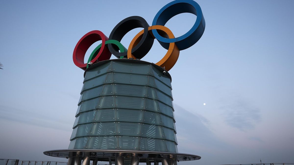 Les anneaux olympiques à Pékin - Jeux Olympiques 2022