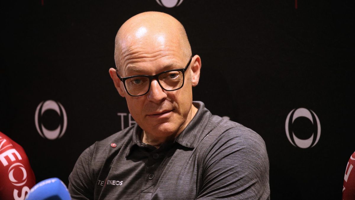 Dave Brailsford of United Kingdom Team Manager of Team INEOS