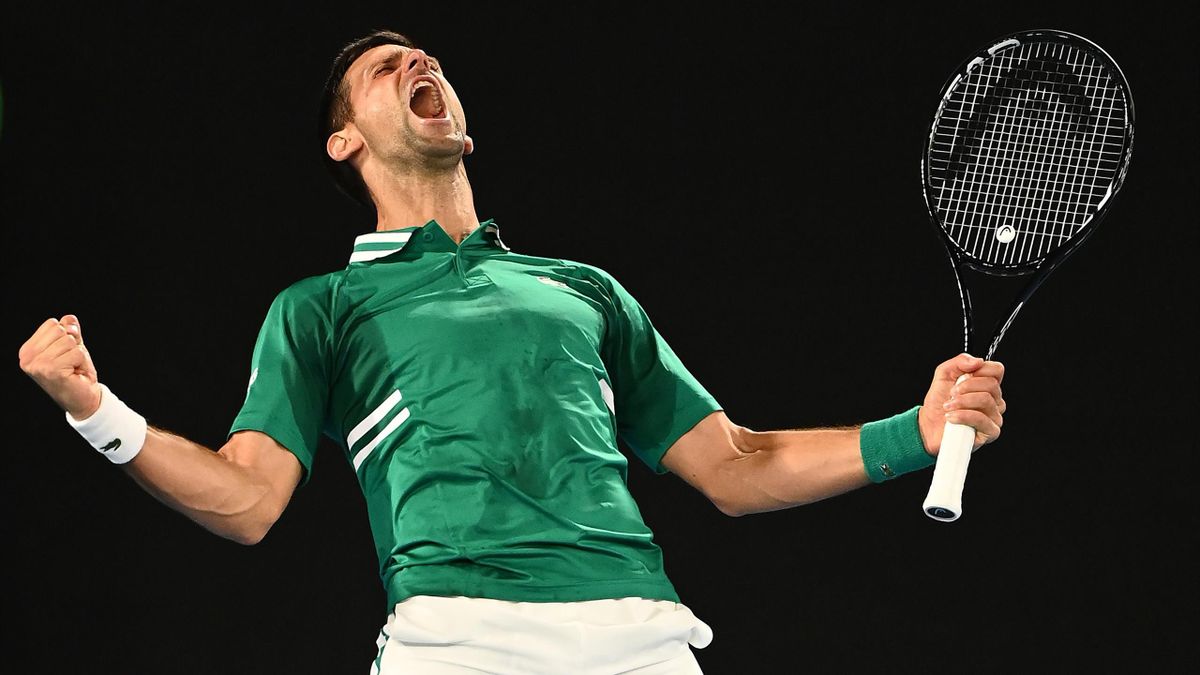 Novak Djokovic bei den Australian Open