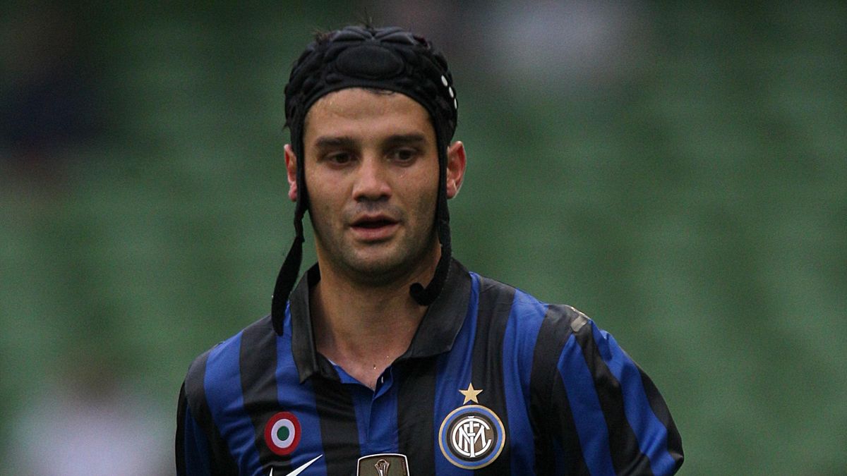 Cristian Chivu has left Inter after seven years at the club (PA)