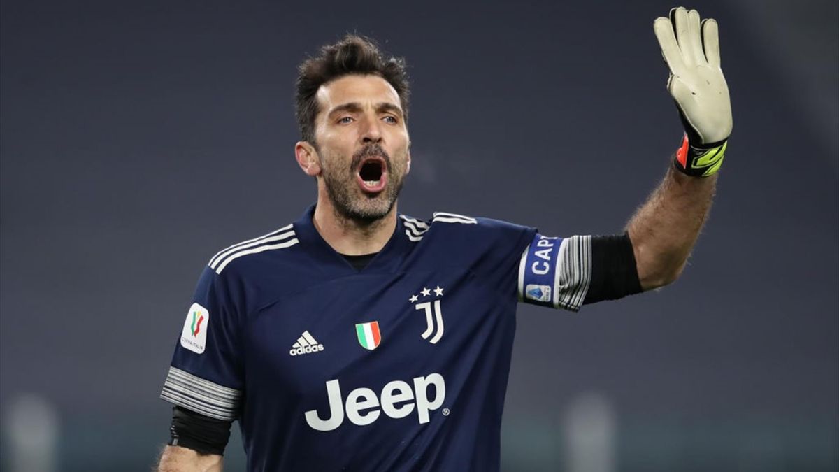 Buffon - Juventus-SPAL - Coppa Italia 2020/2021 - Getty Images