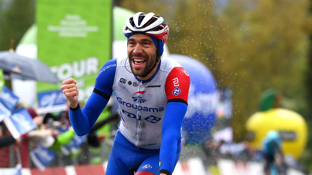 Thibaut Pinot renoue avec la victoire sur le Tour des Alpes.