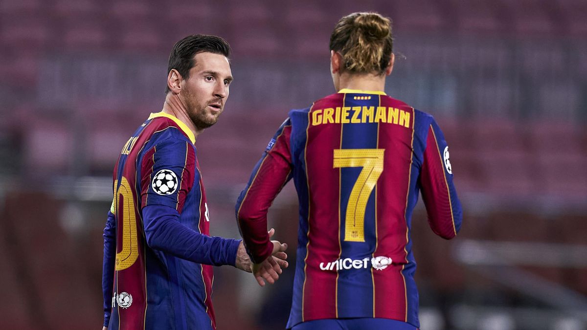 Lionel Messi și Antonie Griezmann, 2 dintre cei mai bine plătiți jucători ai Barcelonei