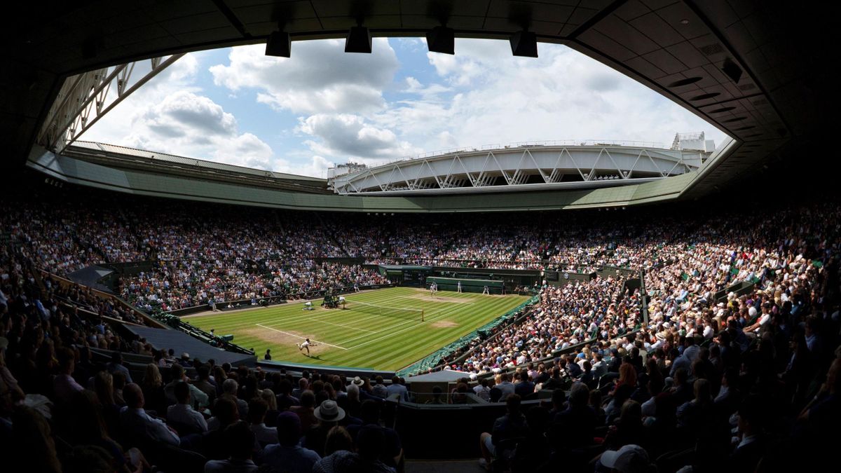 Der Centre Court in Wimbledon