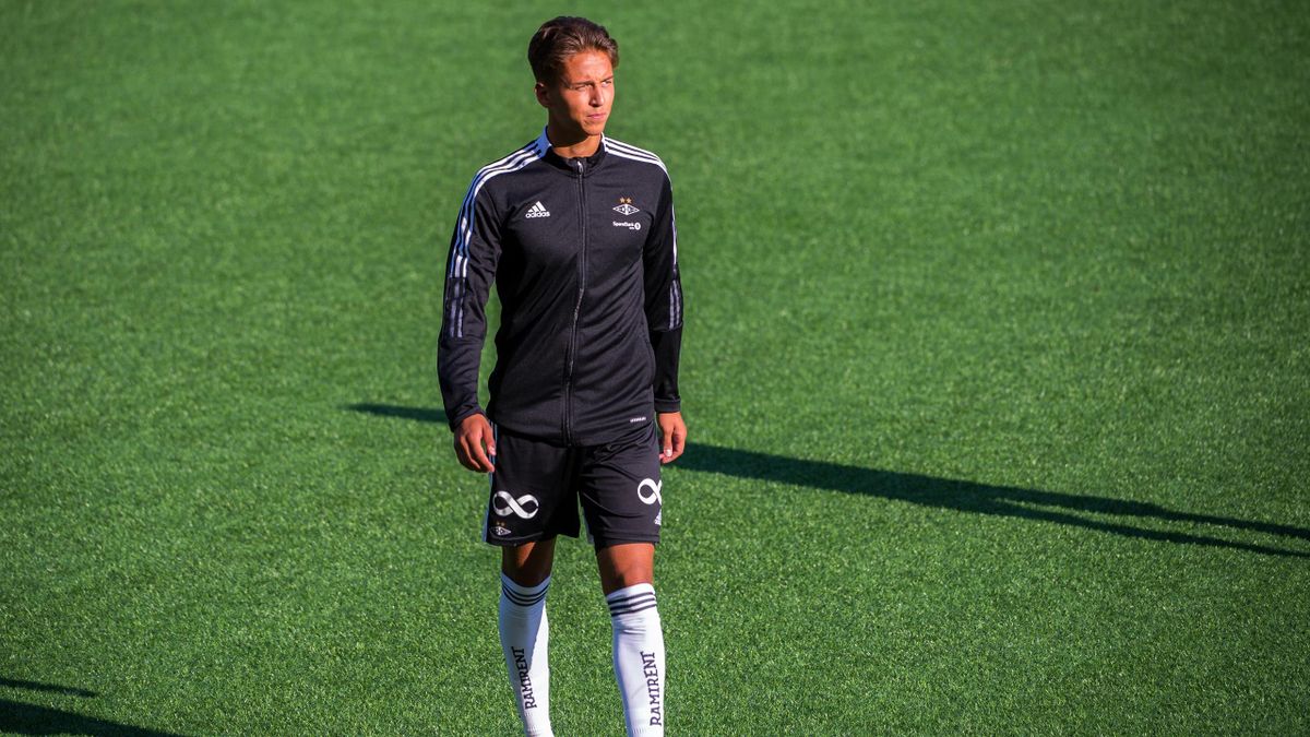 Rosenborg-spiller Adrian Pereira før kampen mot Viking i slutten av august.