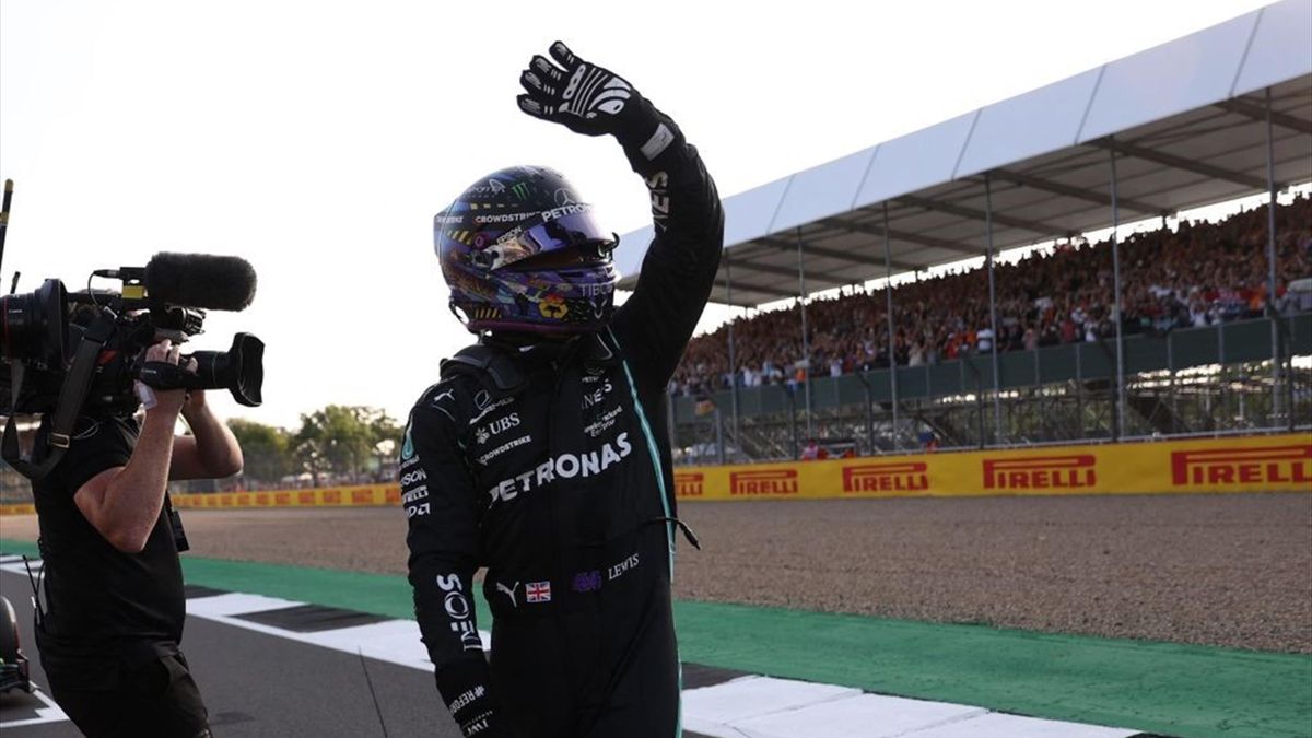 Lewis Hamilton (Mercedes) au Grand Prix de Grande Bretagne 2021
