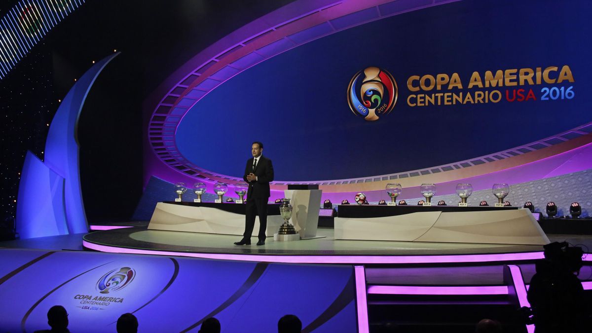 Copa America Centenario draw pits USA vs. Colombia, Argentina vs. Chile