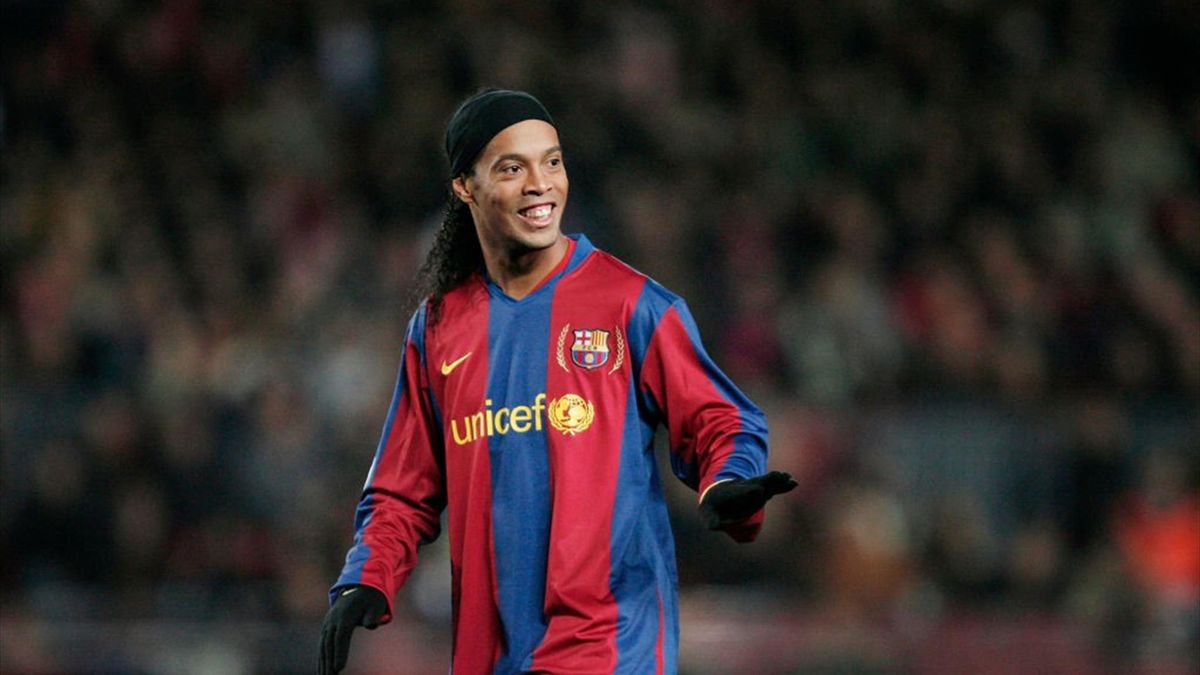 Ronaldinho a evoluat la Barcelona în perioada 2003-2008