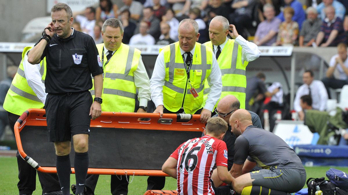 Ward Prowse Fractures Foot Eurosport