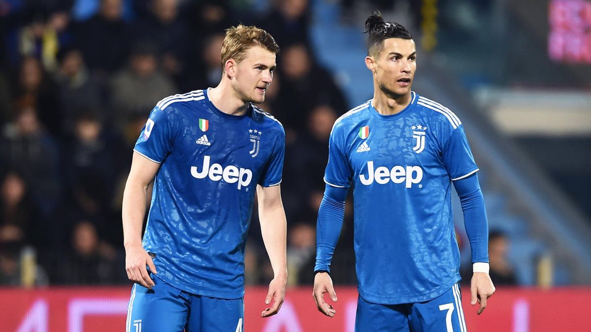 Gemeinsam für Juventus auf dem Platz: Matthijs de Ligt (links) und Cristiano Ronaldo