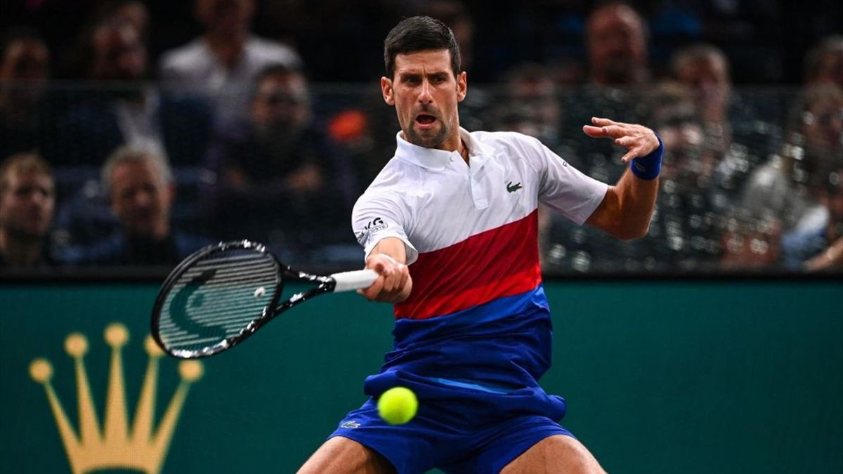 Novak Djokovic gewinnt zum Auftakt des Masters in Paris gegen Martin Fucsovic