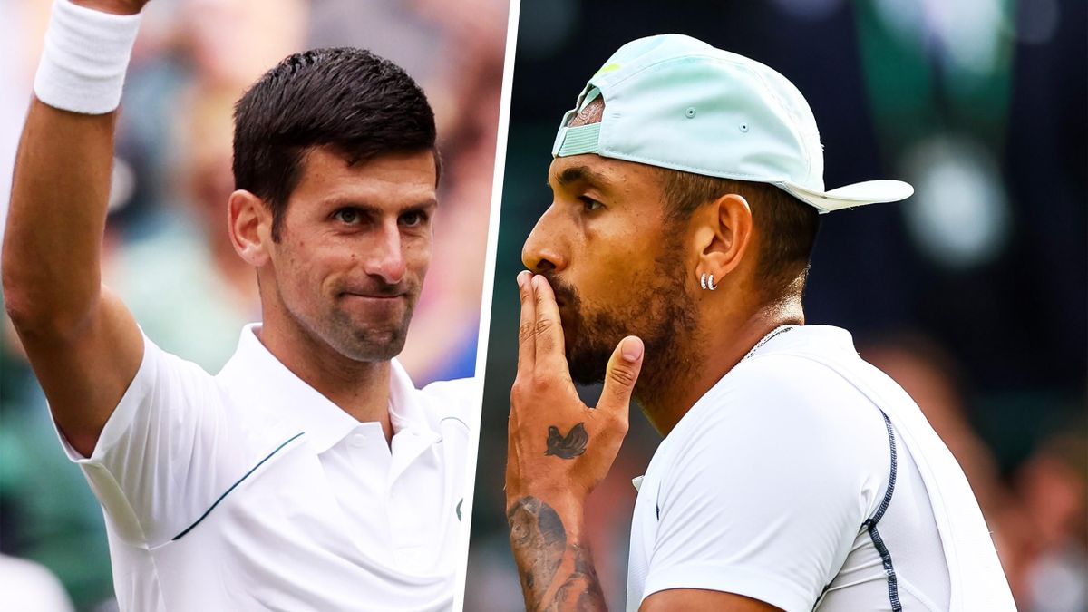 Djokovic versus Kyrgios is het ongelooflijke affiche van de finale van Wimbledon 2022