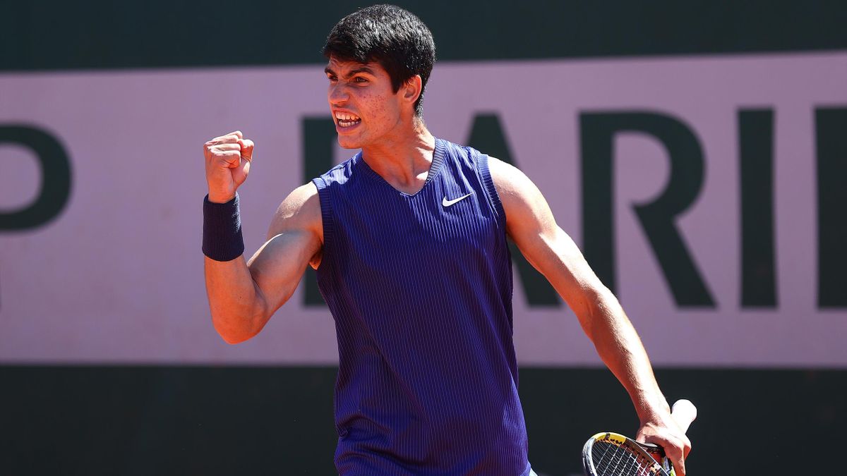 ROLAND-GARROS 2021 | ¡Escandaloso! Carlos Alcaraz da un ...