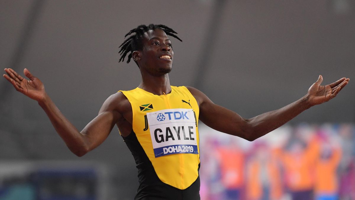 Tajay Gayle, champion du monde du saut en longueur aux Mondiaux de Doha 2019