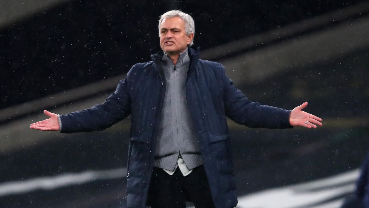 Spurs-Trainer José Mourinho holte zum Rundumschlag aus