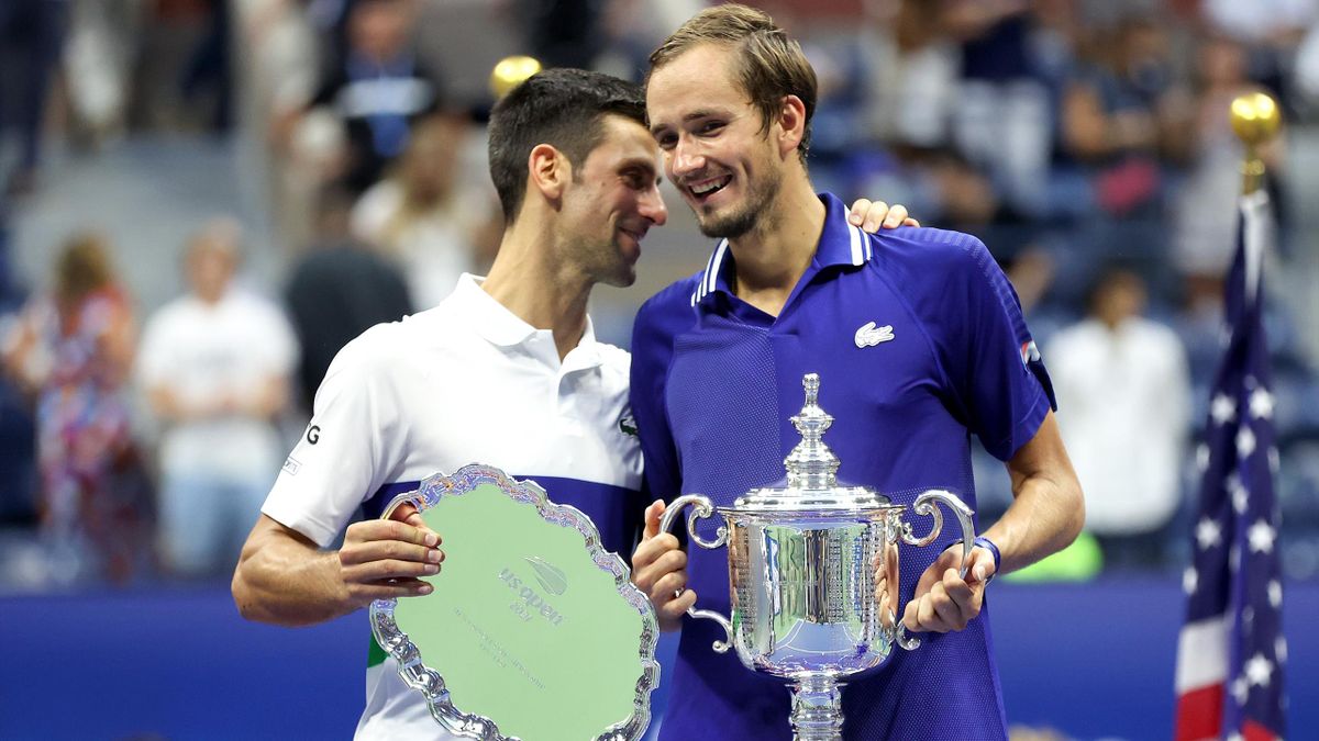 Das Fernduell zwischen Novak Djokovic und Daniil Medvedev spitzt sich zu