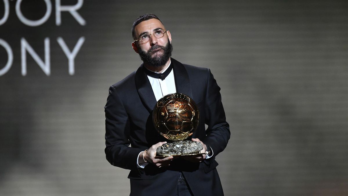 Karim Benzema Ballon d'Or 2022 : "J'ai grandi avec ça dans ma tête" -  Eurosport