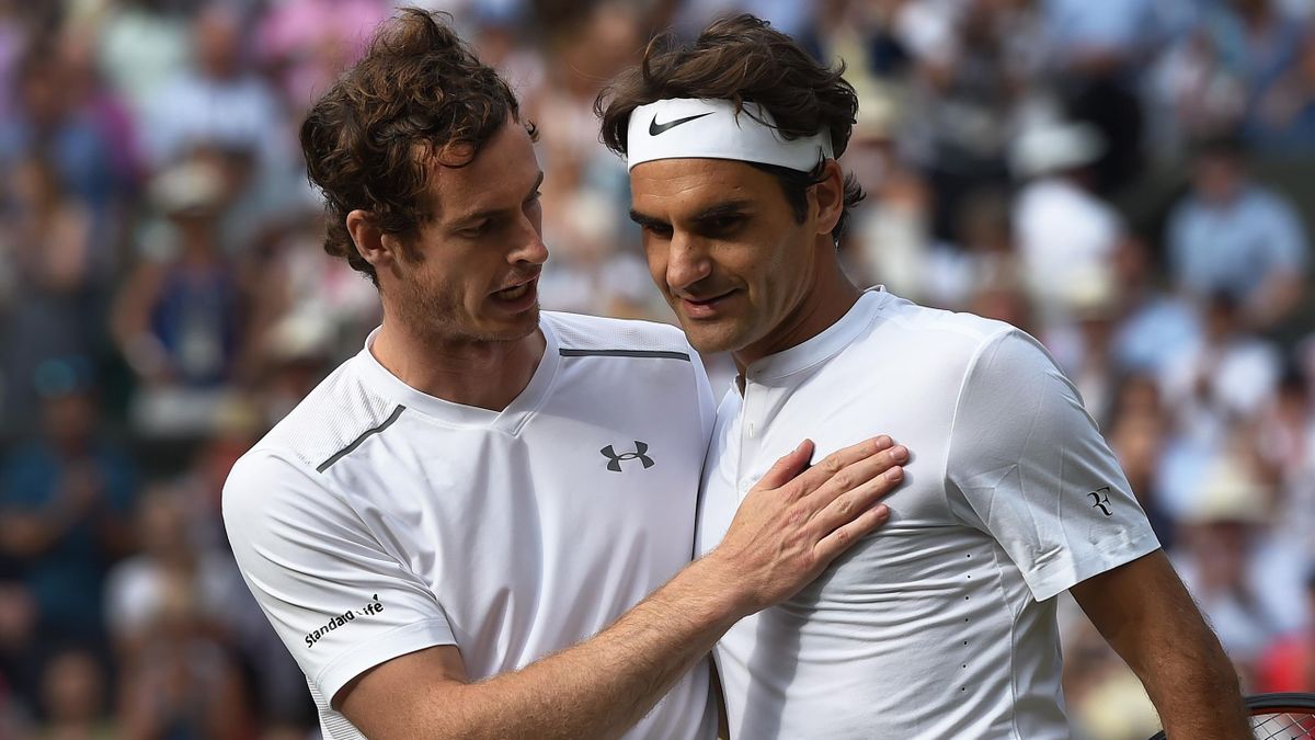 Murray and Roger Federer